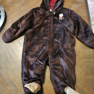Carters Size 6 Month Winter Onsie Jacket